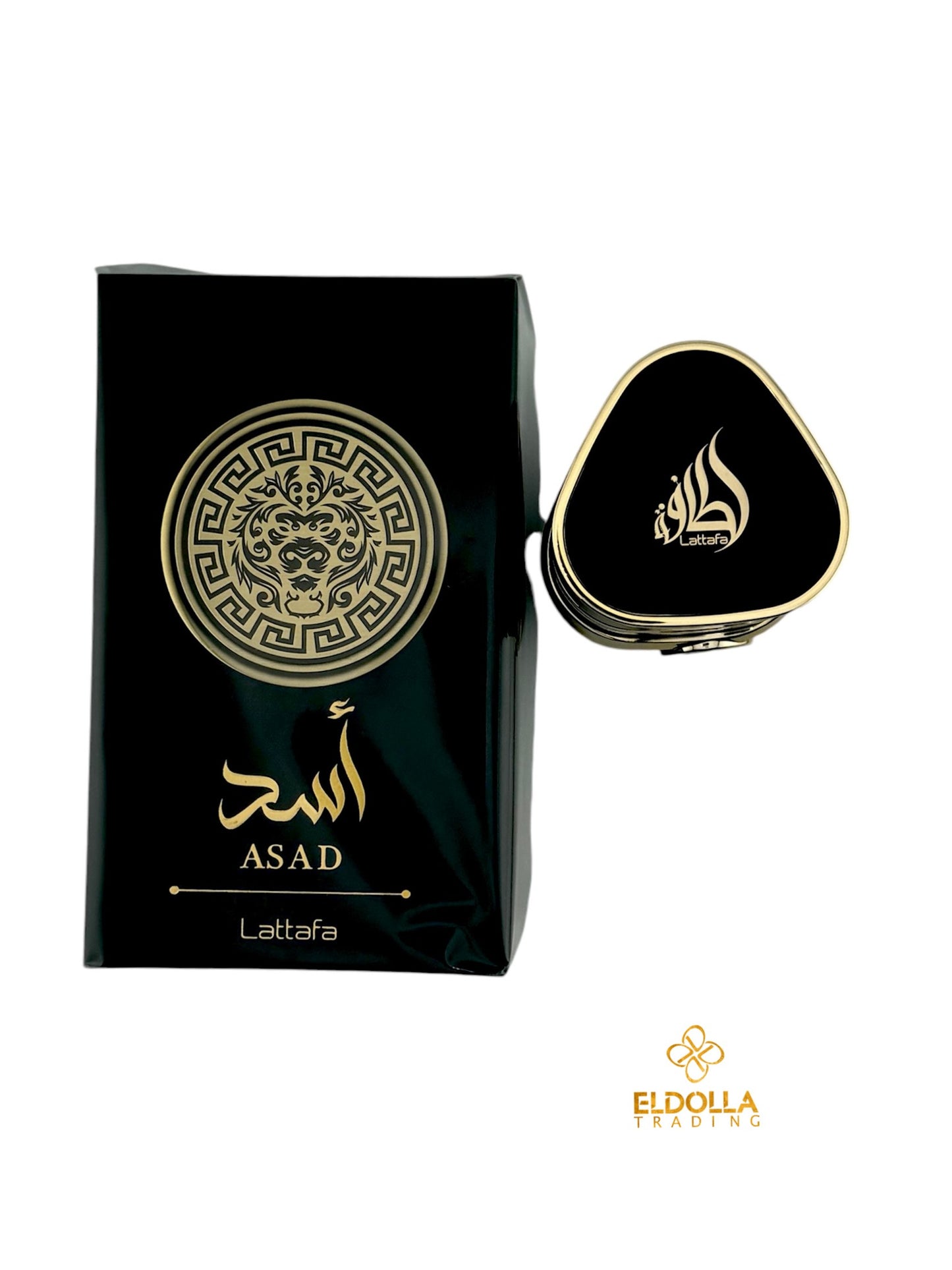 Asad  Perfume by Lattafa for Unisex Eau de Parfum Spray, 3.4 Ounce