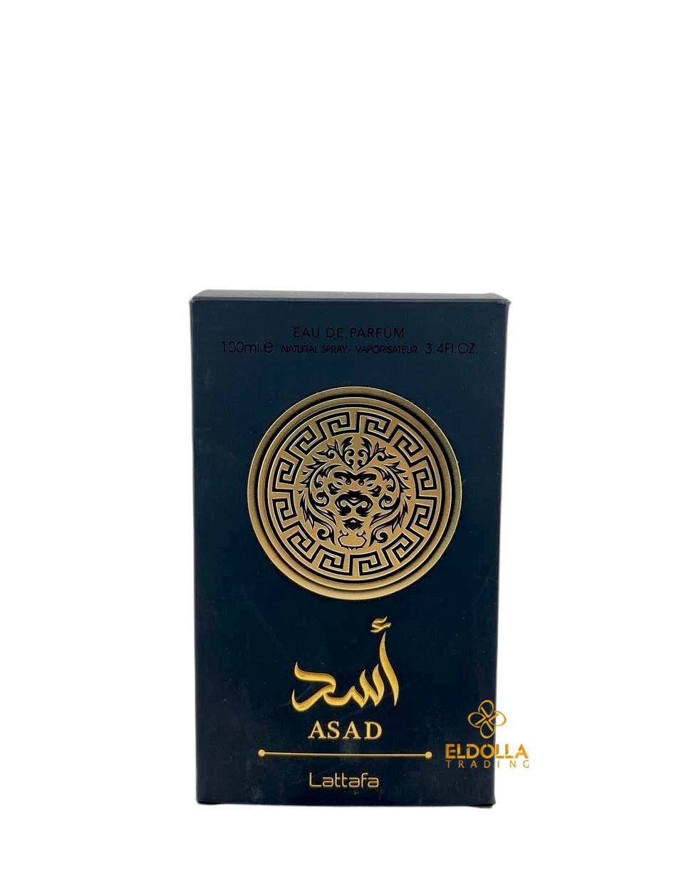 Asad  Perfume by Lattafa for Unisex Eau de Parfum Spray, 3.4 Ounce